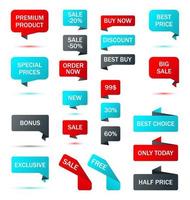 ector stickers, price tag, banner, label. Coupon sale, offers and promotions vector   template. Shop price tag, retail, commerce, business