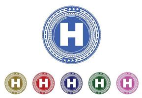 H letter new logo and icon design vector
