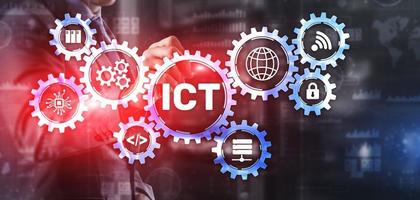 Information and communications technology ICT is an extensional term for information technology IT photo