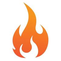 abstract fire hot modern shape logo design vector icon symbol graphic illustration