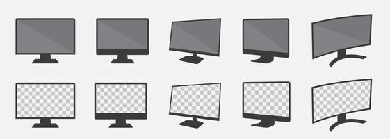 Computer monitor and tv Vector