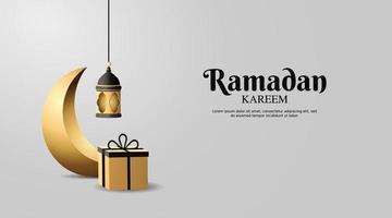 ramadan kareem and islamic background vector