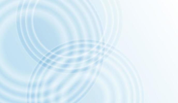 Closeup of blue transparent clear calm water surface texture with splashes and bubbles for cosmetic moisturizer background. vector design.
