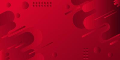 Red abstract background vector design in geometric style