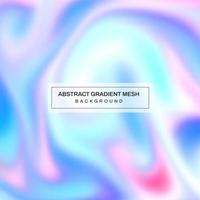 Abstract blurred gradient mesh background vector