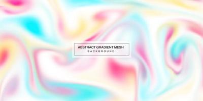 Abstract blurred gradient mesh background vector