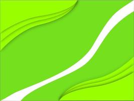 abstract wave green background photo