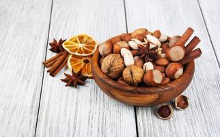 different types of nuts photo