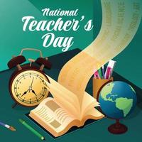 National Teachers Day vector