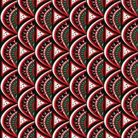 Vector seamless pattern in ethnic style. Good for screen background, site backdrop, wrapping paper, wallpaper, textile, and surface design.