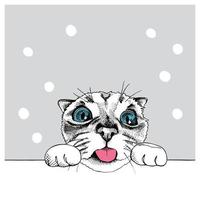 cute cat vector