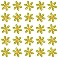 Colored Flowers Pattern vector