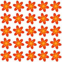 Colored Flowers Pattern