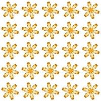 Colored Flowers Pattern vector