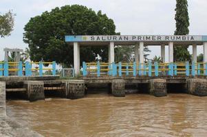 aqueduct doors for agriculture, seputih Raman, middle Lampung - Indonesia photo