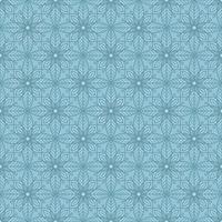 LIGHT BLUE BACKGROUND WITH VECTOR VINTAGE LINEAR ORNAMENT