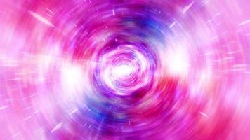 abstrakter rosa purpurroter psychedelischer hypnotischer Wirbel