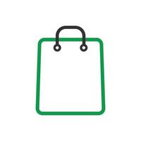 Bag icon vector template. shopping bag icon