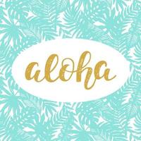 aloha letras de verano