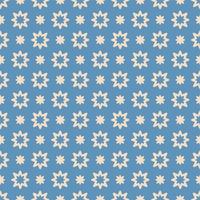 Vector seamless geometric pattern. Winter background.