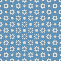 Vector seamless geometric pattern. Winter background.