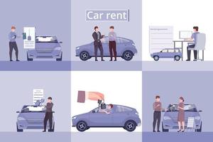 Transport Sharing Square Compositions vector