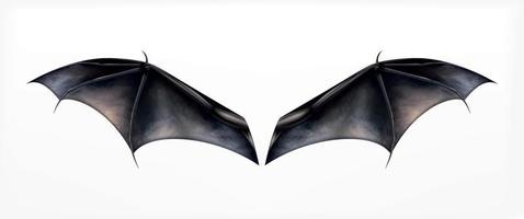 Daemon Bat Wings Composition