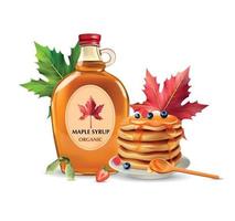 Maple Syrup Illustration vector