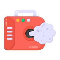 Cassette player icon, boombox for web and mobile vector