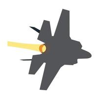 modern jet fighter vector design