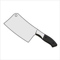 diseño de vector de herramienta de cuchillo de cocina