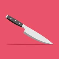 diseño de vector de herramienta de cuchillo de cocina