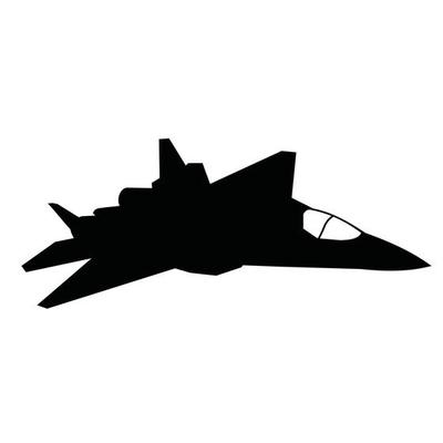 modern jet fighter vector design