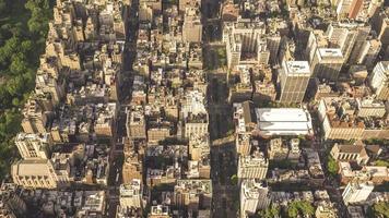 4K Aerial footage of Manhattan Bridge filmed from a helicopter. video