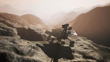 Opportunity Mars exploring the surface of red planet photo