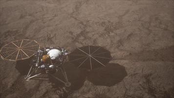 Insight Mars exploring the surface of red planet photo