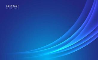 Elegant gradient blue background with shinny shape. New abstract blue wave background vector. vector