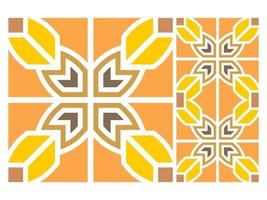 Modern Seamless Pattern Tile Design Colorful Vector Free