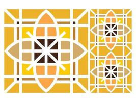 Modern Seamless Pattern Tile Design Colorful Vector Free