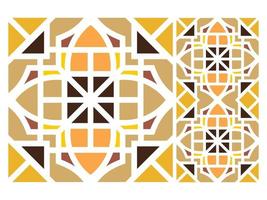 Seamless Pattern Design Tile Mosaic Vector Free