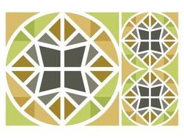 Abstract Geometric Shape Decoration Seamless Pattern Design Vector Free
