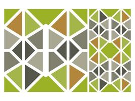 Abstract Geometric Shape Decoration Seamless Pattern Design Vector Free