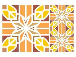 Seamless Pattern Design Tile Mosaic Vector Free