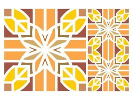 Seamless Pattern Design Tile Mosaic Vector Free