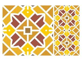 Seamless Pattern Design Tile Mosaic Vector Free