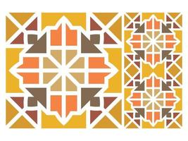 Seamless Pattern Design Tile Mosaic Vector Free
