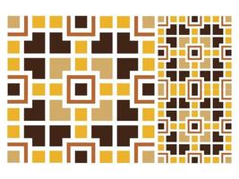 Seamless Pattern Design Tile Mosaic Vector Free