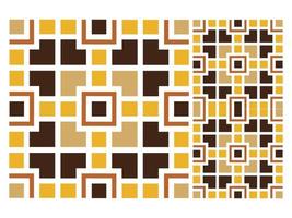 Seamless Pattern Design Tile Mosaic Vector Free