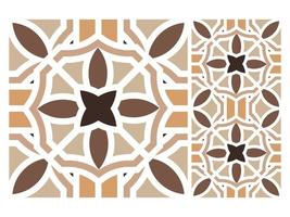 Modern Geometric Seamless Pattern Colorful Design Tile Free vector