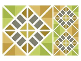 Abstract Geometric Shape Decoration Seamless Pattern Design Vector Free